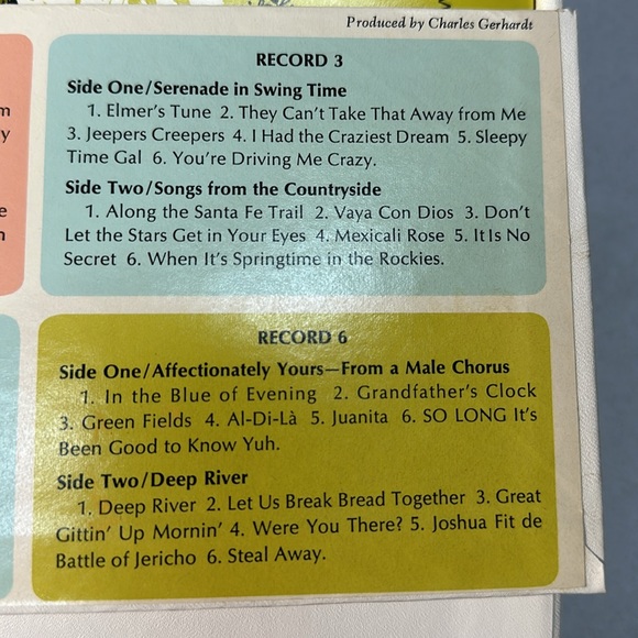 Romantic Strings And Voices Present On Wings Of Song 6 LP Box Set RCA Custom - Picture 4 of 10